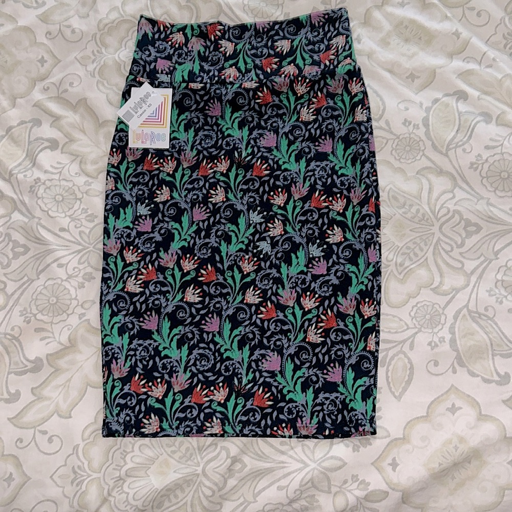 Super cute NWT multi color skirt. LuLaRoe size XS